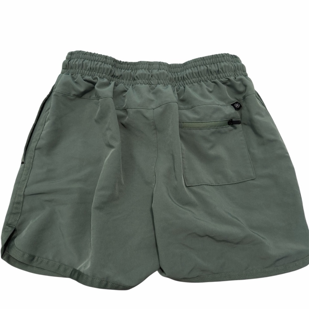 Gaiam Men’s Athletic Shorts Green Size Large Lined Drawstring Active - Picture 7 of 9